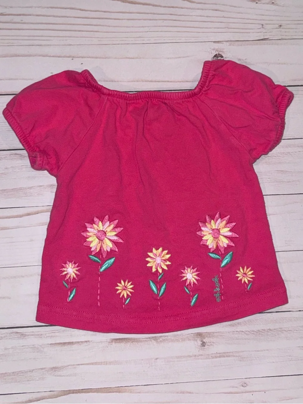 Oshkosh top with flowers
